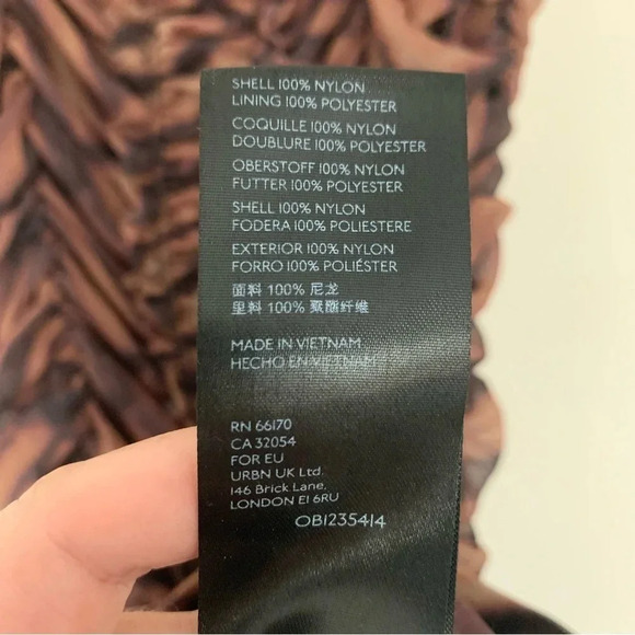 Urban Outfitters Leopard  Print Ruched Mini Dress L - Picture 4 of 9